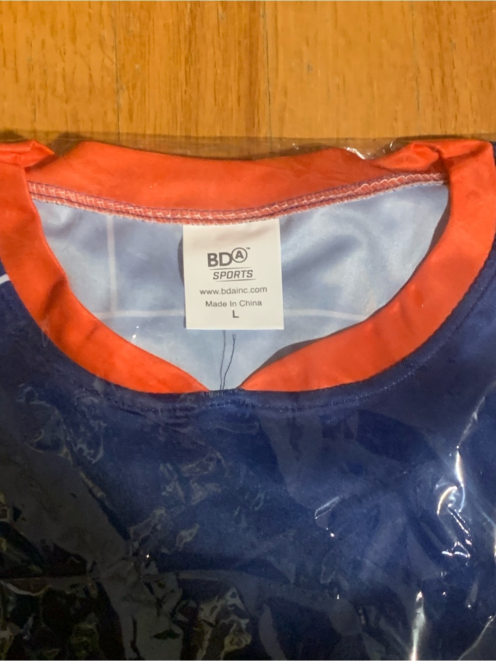 New York Mets Soccer Football Jersey Giveaway 7/9/24 Samsung Blue Unisex Large - Picture 3 of 4